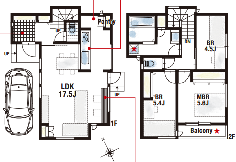 明石市西明石町1丁目1号地　新築戸建