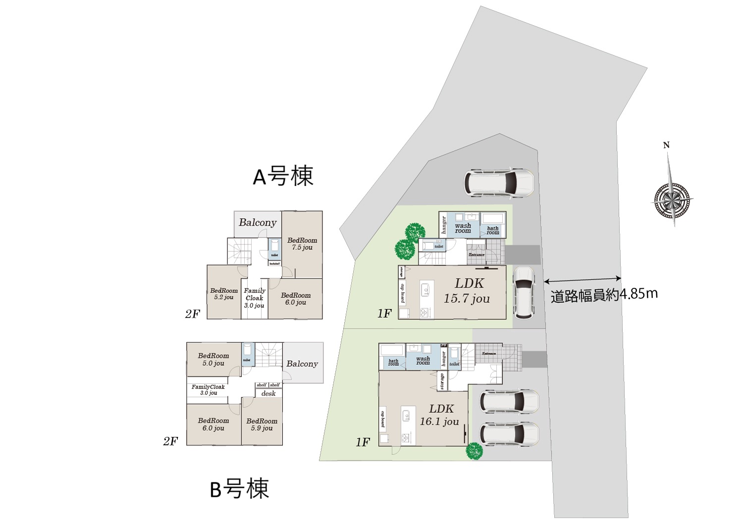 区画図