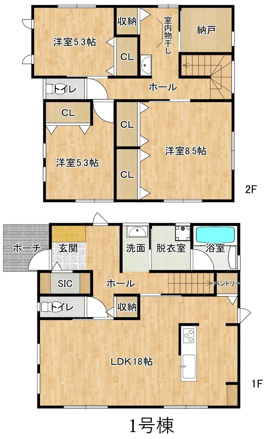 明石市松江新築 全5棟 新築戸建