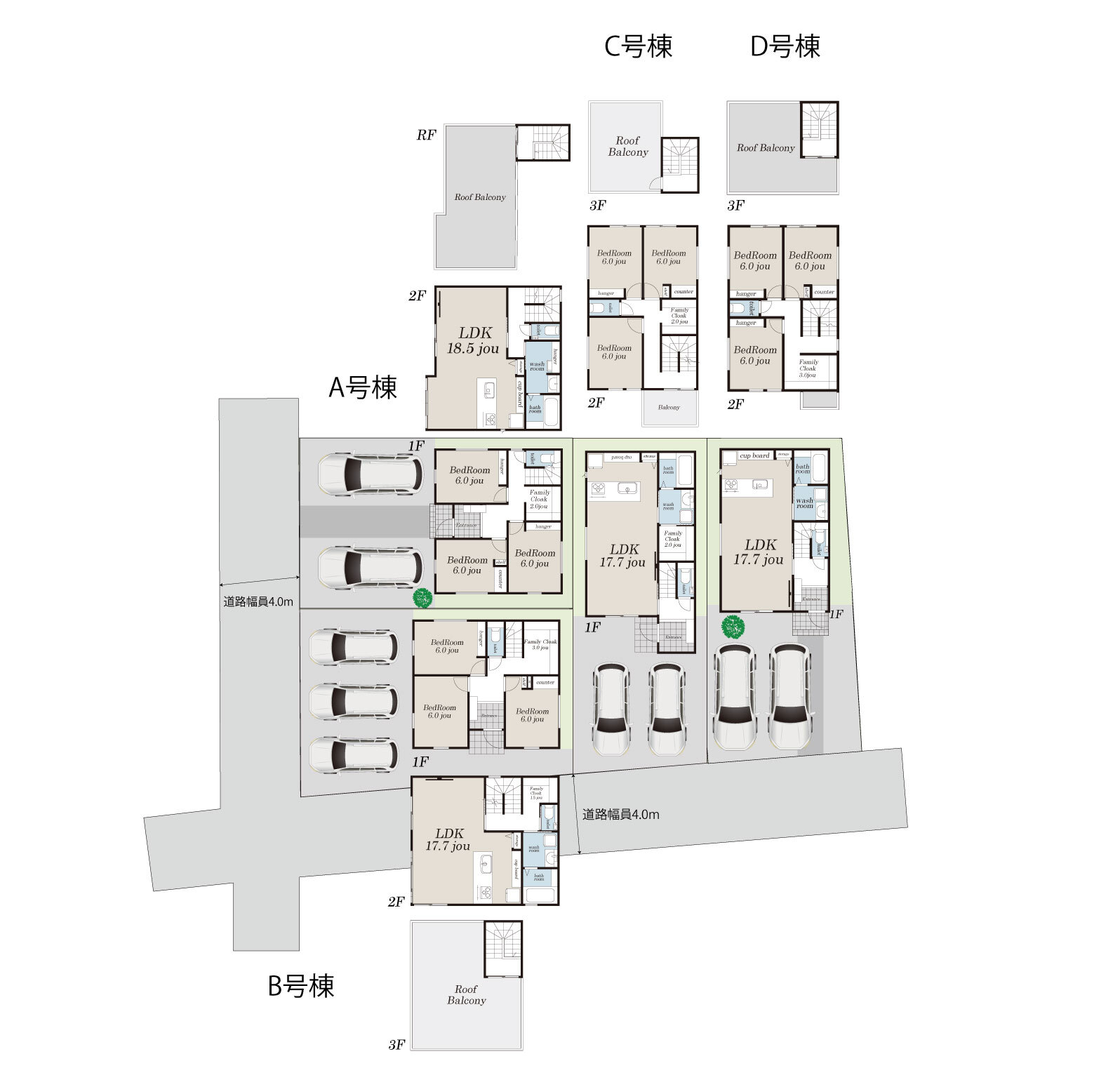 区画図